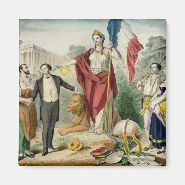Imán La República Francesa (Frente)