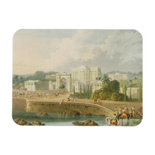 Imán La residencia británica en Hyderabad en 1813, de 