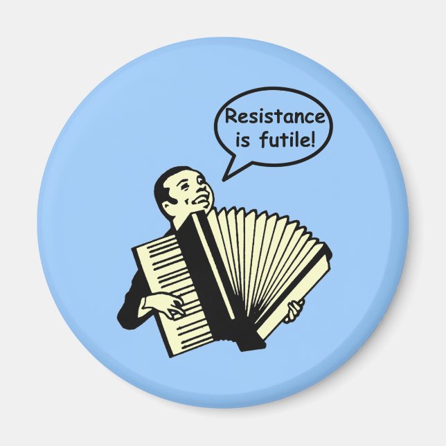 Imán ¡La resistencia es inútil! (Acuerdo) (Frente)