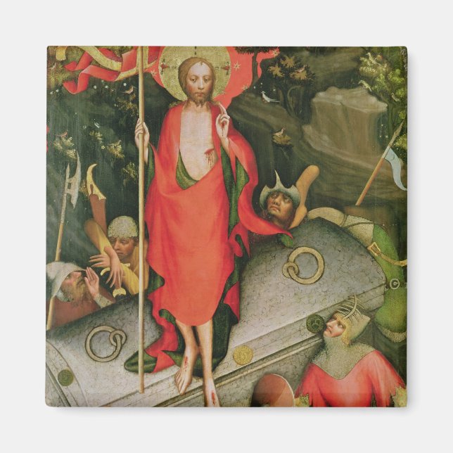 Imán La resurrección, c.1380 (Frente)