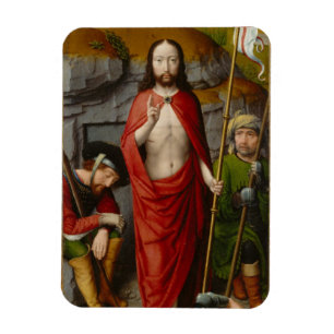 Imán La resurrección, con los peregrinos de Emmaus