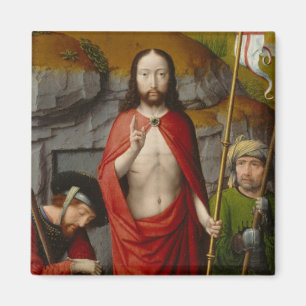 Imán La resurrección, con los peregrinos de Emmaus
