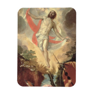 Imán La resurrección de Cristo (aceite en lona)