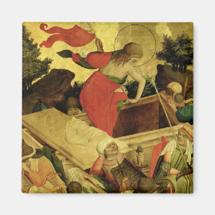 Imán La resurrección, el panel del altar de St Thomas