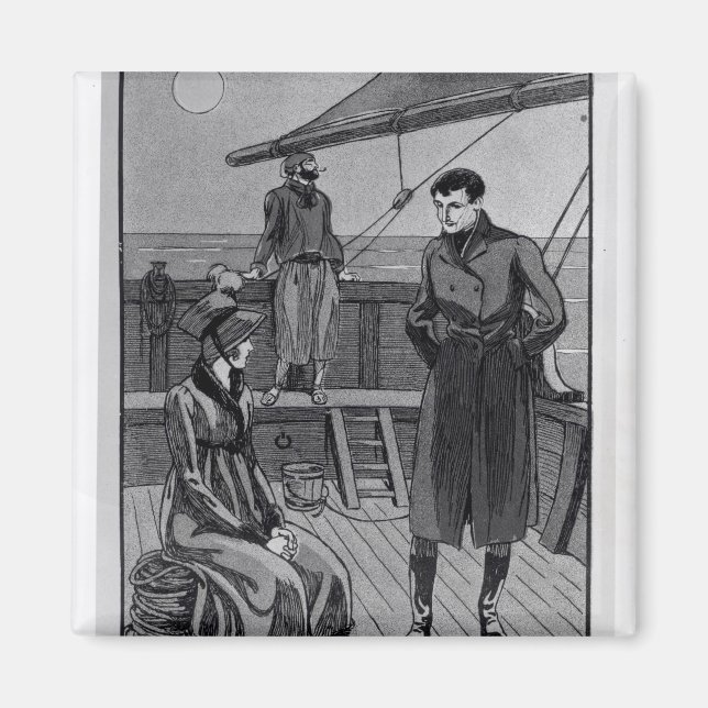 Imán La reunión entre Orso y la Srta. Nevil sobre el ol (Frente)