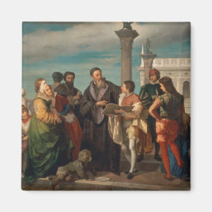 Imán La reunión entre Titian (1488-1576) y Verones