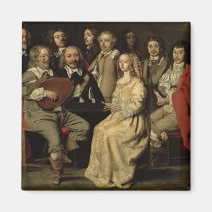 Imán La reunión musical, 1642