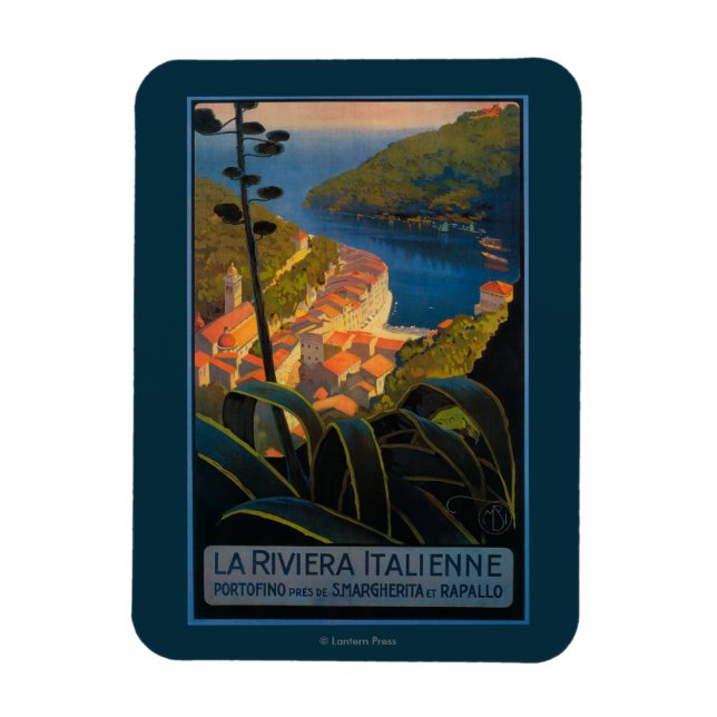 Imán La riviera italiana (Vertical)