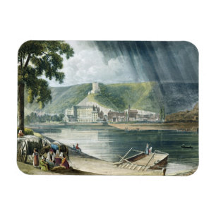 Imán La Roche, de "opiniónes sobre el Sena", grabado