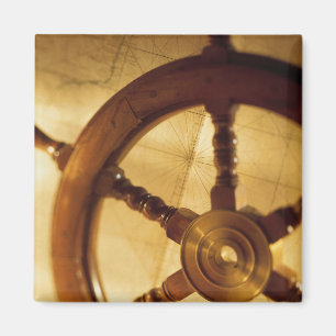 Imán La rueda y el mapa de las naves