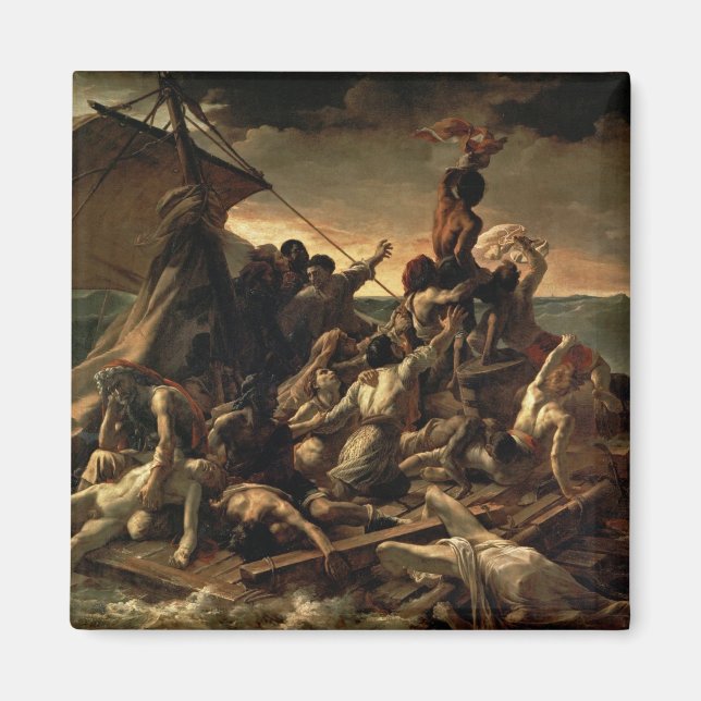 Imán La ruidosa de la Medusa - Théodore Géricault (Frente)