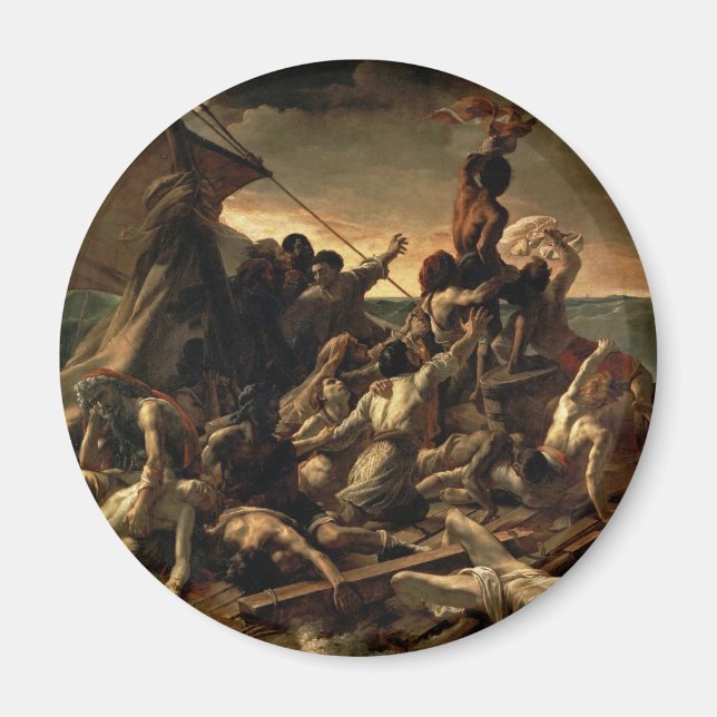 Imán La ruidosa de la Medusa - Théodore Géricault (Frente)