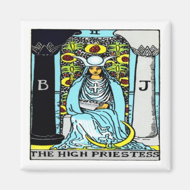 Imán La sacerdotisa (Frente)