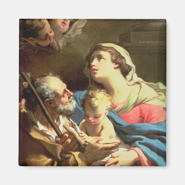 Imán La Sagrada Familia, siglo XVIII (Frente)