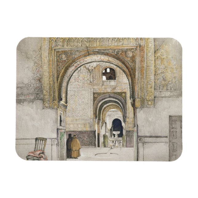 Imán La Sala de las Dos Hermanas (Sala de las dos Herma (Horizontal)