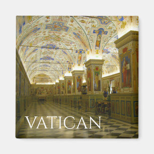 Imán La sala del museo del Vaticano
