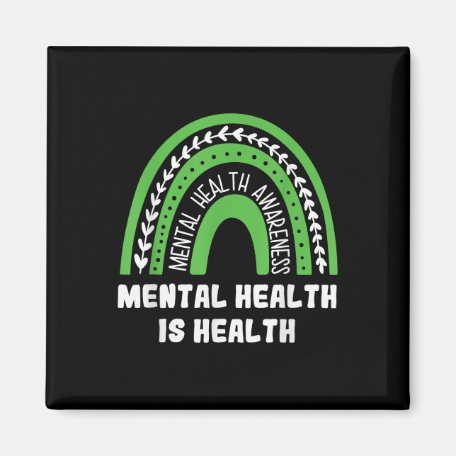 Imán La Salud Mental Es La Salud Como Conciencia De La  (Frente)