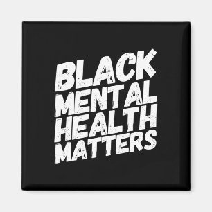 Imán La salud mental negra importa regalo de terapia
