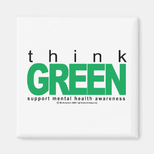 Imán La salud mental piensa verde