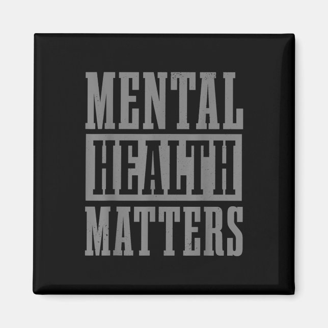Imán La Salud Mental S El Mes De Conciencia Terminan Co (Frente)
