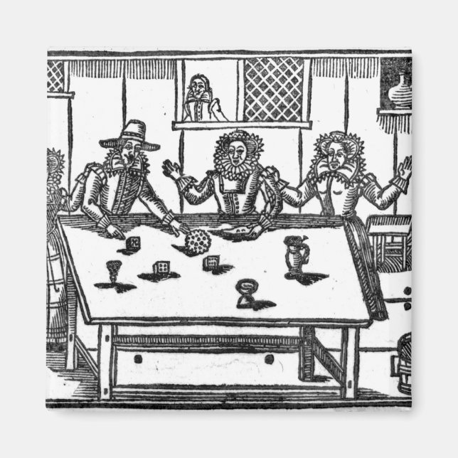 Imán La segunda parte de un pequeño barly-corne (Frente)