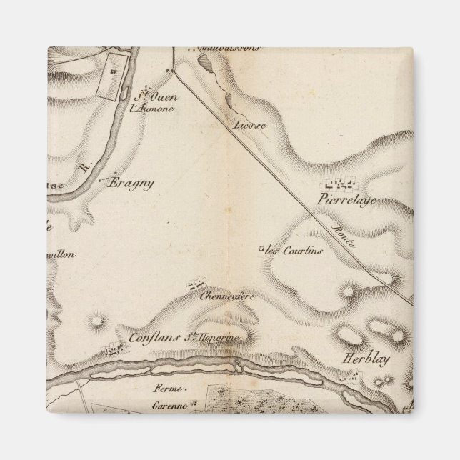 Imán La Seine, l'Oise (Frente)