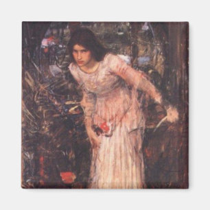 Imán La señora de Shalott (estudio)