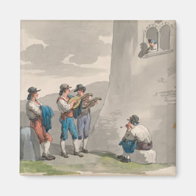 Imán La Serenade (Canciones de Amor) (Escena romántica) (Frente)