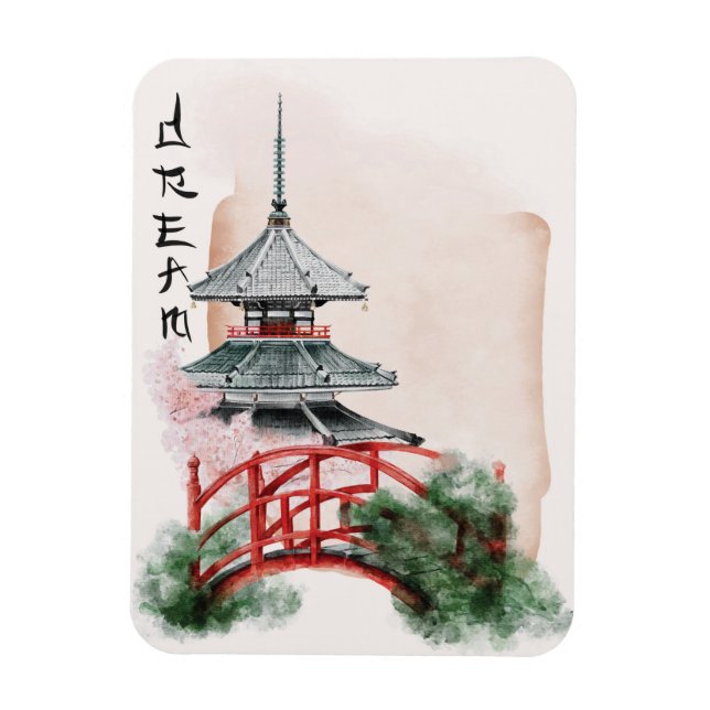 Imán La Serie Okinawa Diseño 10  (Vertical)