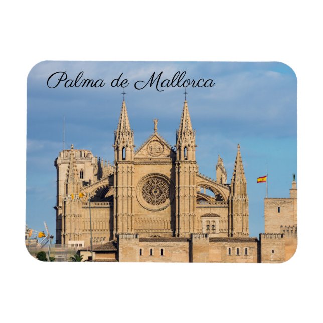 Imán La Seu, la Catedral de Palma de Mallorca - España (Horizontal)