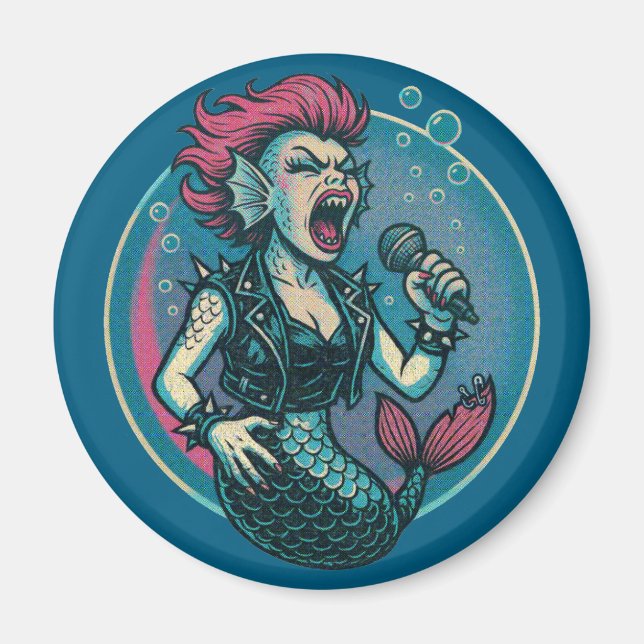 Imán la sirena blaring (Frente)