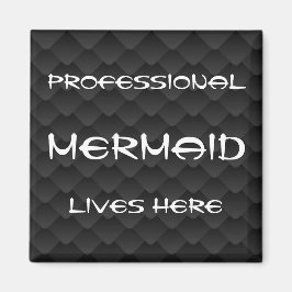 Imán La Sirena Profesional Vive Aquí El Magnet