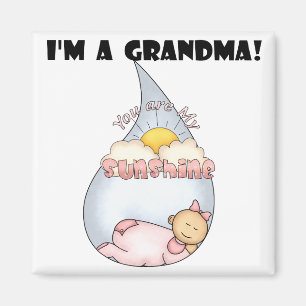 Imán La sol de la abuela - camisetas y regalos del