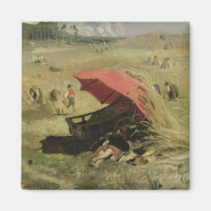 Imán La sombrilla roja, c.1860