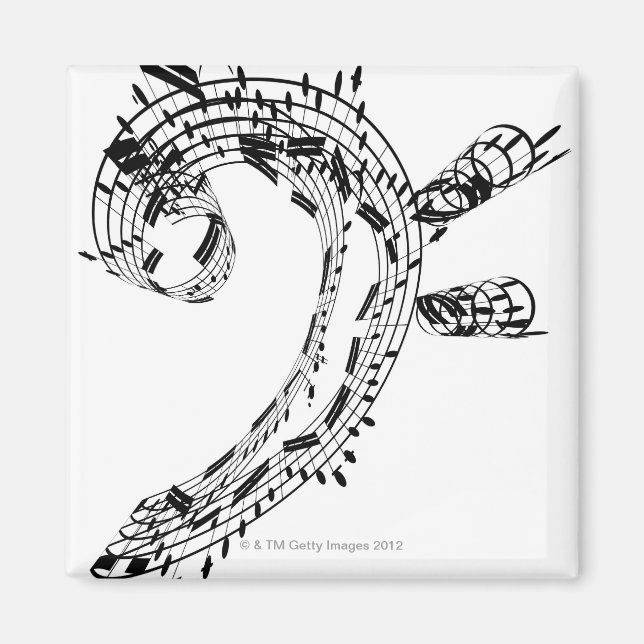 Imán La suite Cello de J.S.Bach (Frente)