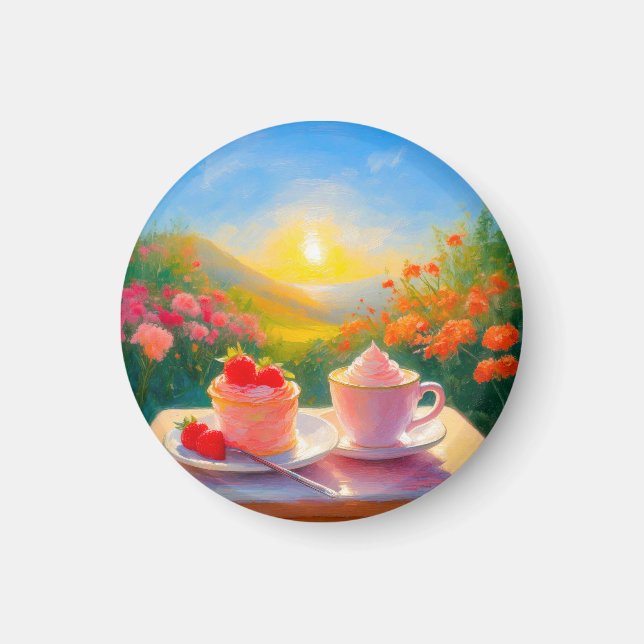 Imán La tarde más dulce del día (Frente)