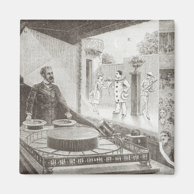 Imán La "Teatro Optique" y su inventor (Frente)