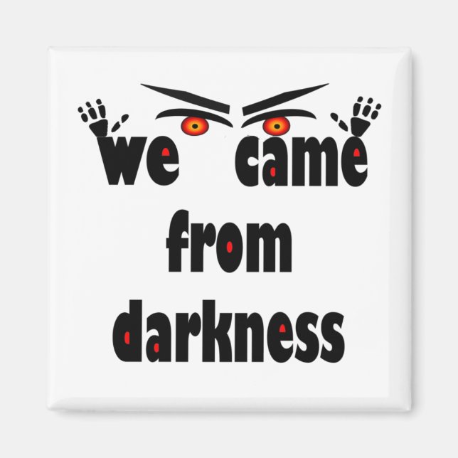 Imán La temporada espeluznante de Halloween está aquí (Frente)