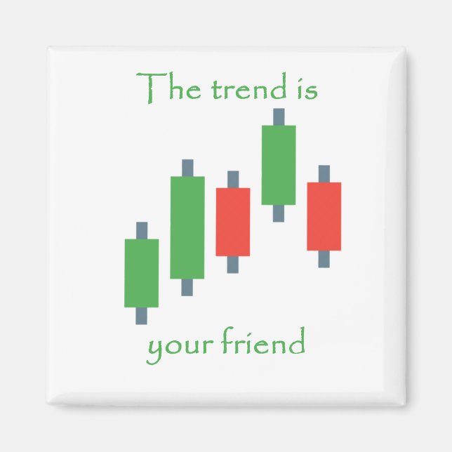 Imán la tendencia es tu amigo (Frente)