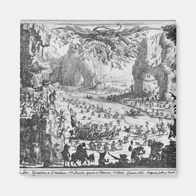 Imán La tentación de San Antonio (Frente)