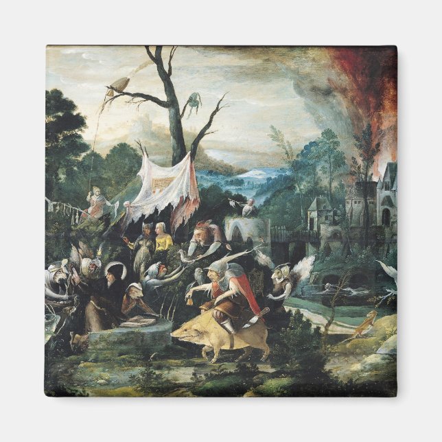 Imán La tentación de San Antonio 2 (Frente)