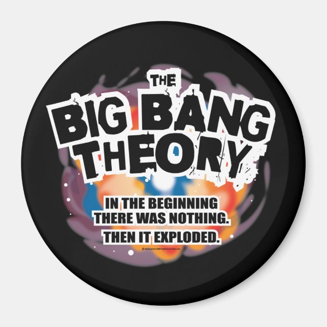 Imán La teoría del Big Bang (Frente)