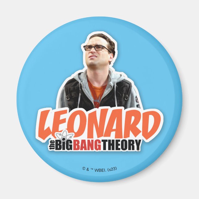 Imán La teoría del Big Bang | Leonard (Frente)