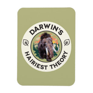 Imán La teoría más peluda de Darwin Mamut lanudo