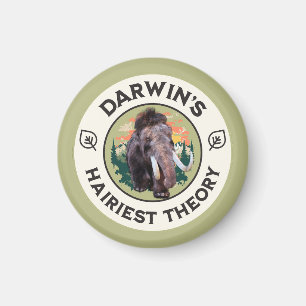 Imán La teoría más peluda de Darwin Mamut lanudo 