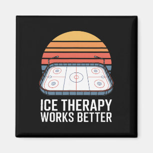 Imán La terapia de hielo funciona mejor pista de hockey