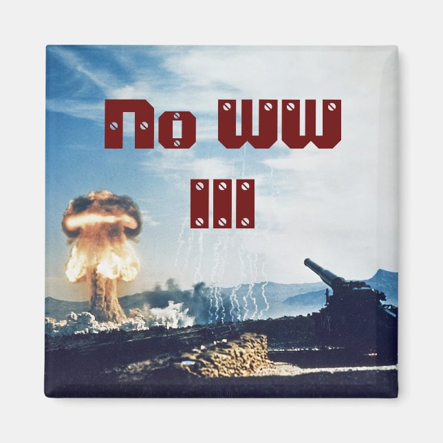 Imán La tercera guerra mundial (Frente)