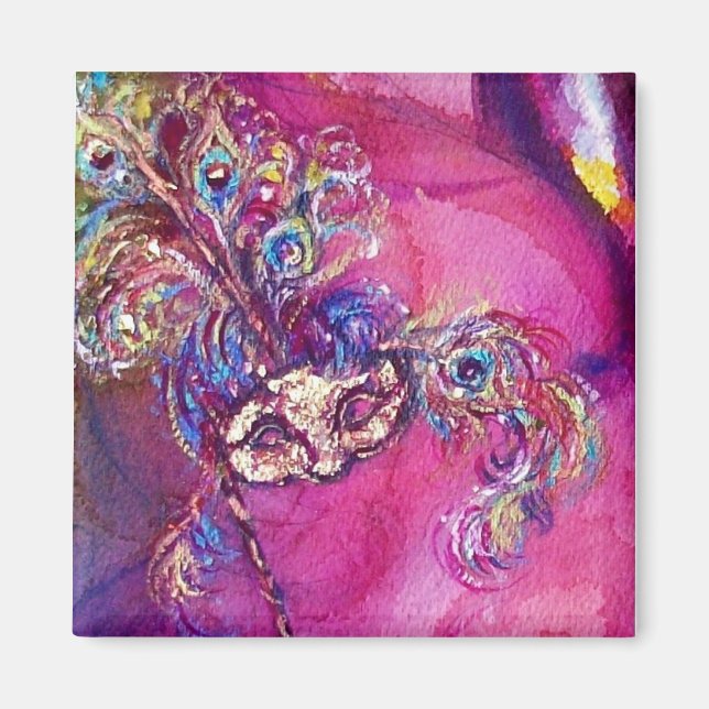 Imán LA TERCERA MÁSCARA - Detalle 2 (Frente)