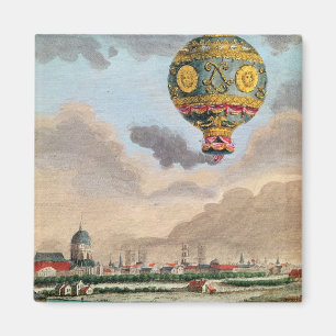 Imán La terraza de Monsieur Franklin en Passy