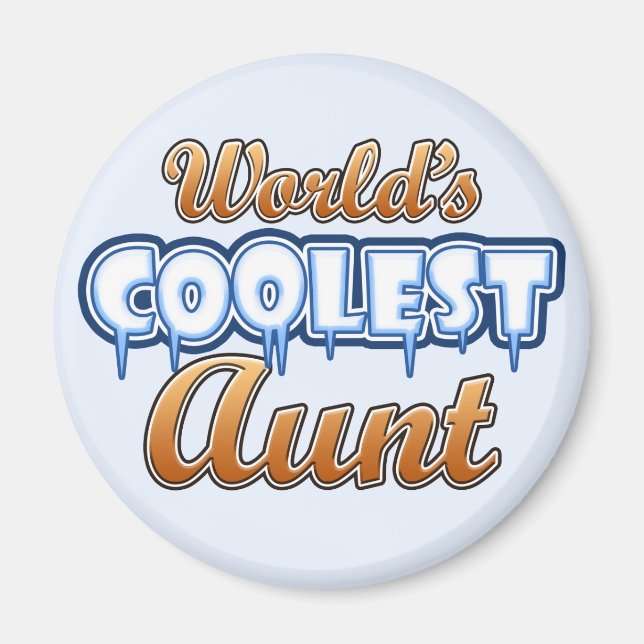 Imán La tía más fría del mundo (Frente)